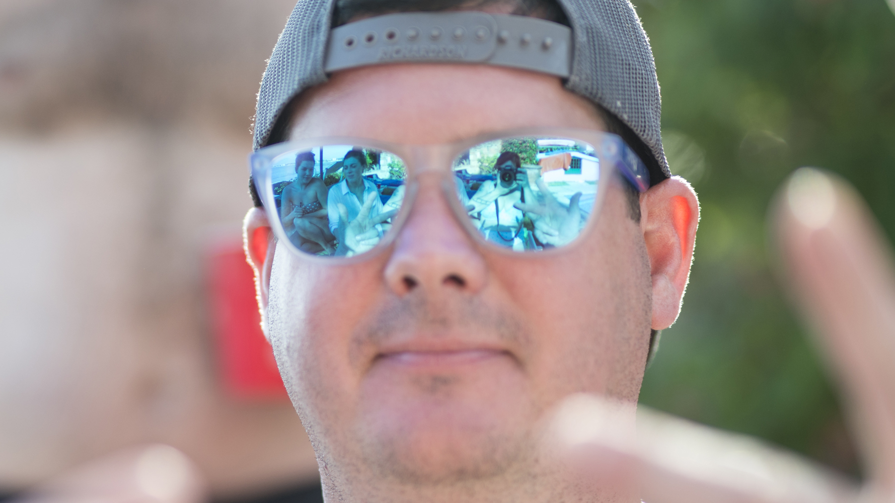 check the reflection