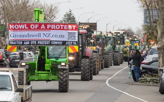 Good protest farmers. Now let’s make progress.
