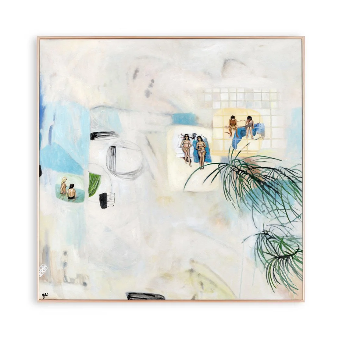 above average moments feel fine white background framed art.jpg