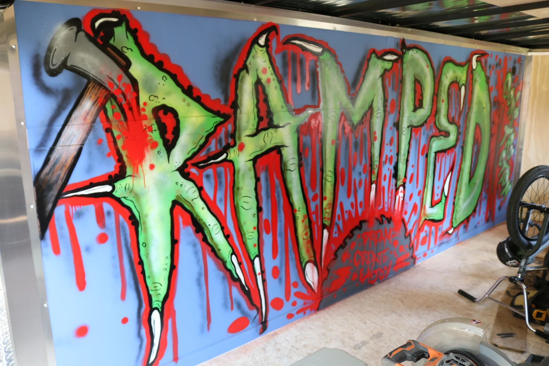 " RAMPED BLOODY RAMPED "