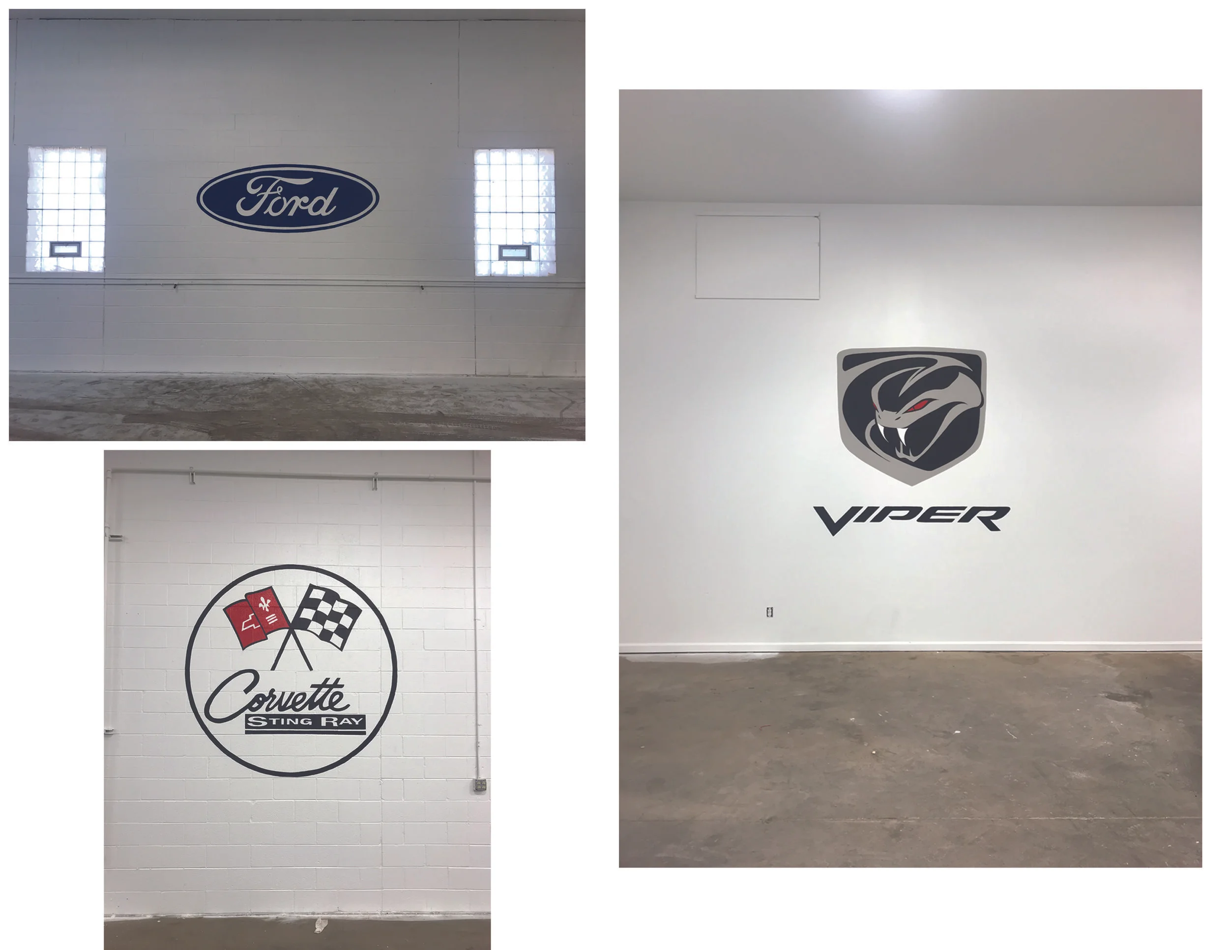 PRIVATE GARAGE CAR LOGOS