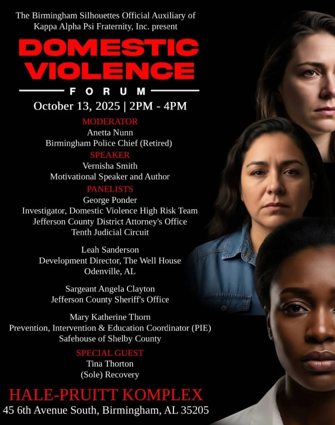 Birmingham Silhouettes Domestic Violence Forum