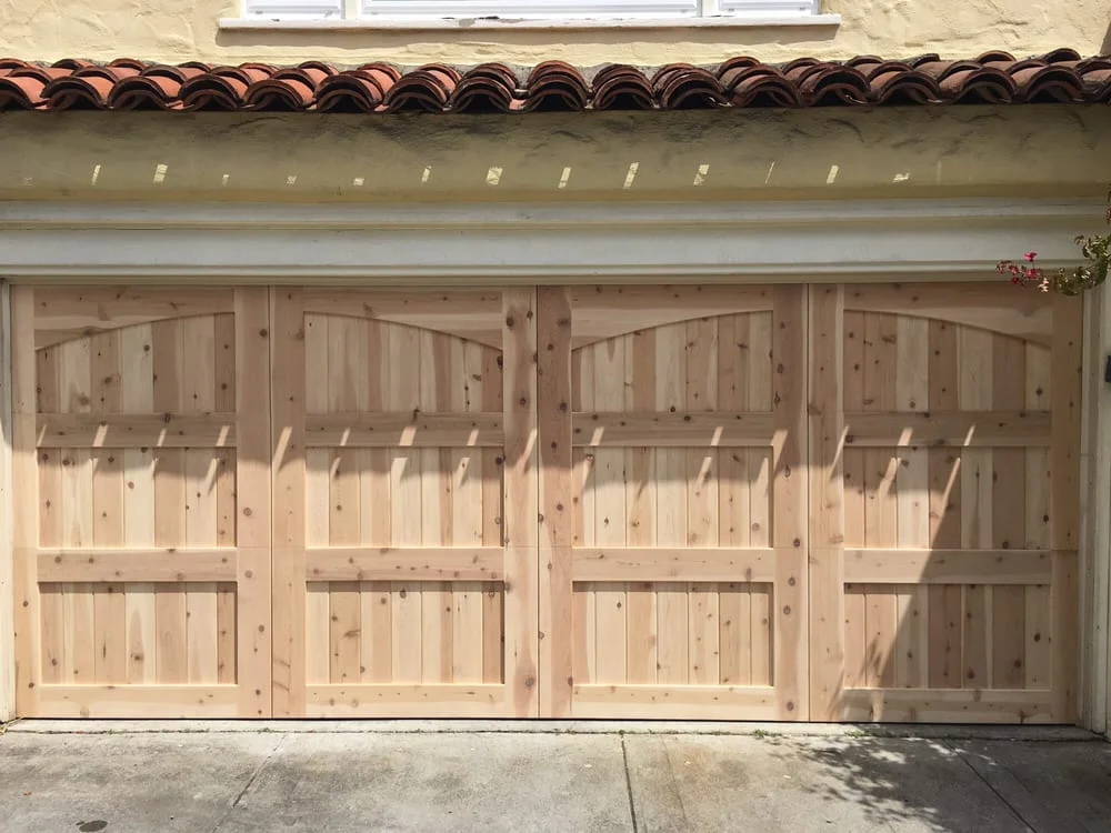 Stain Grade Carriage House - Red Western Cedar (before professional staining) 