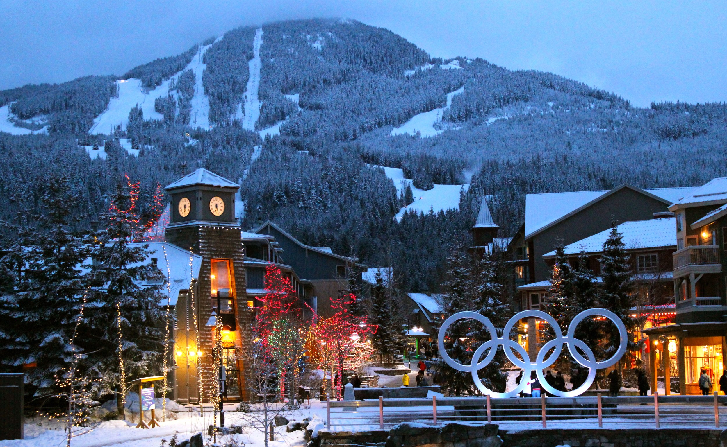 Whistler Village at Night