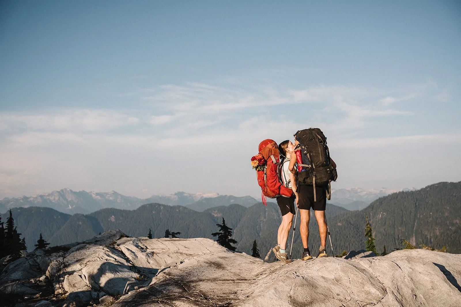 A hiking wedding in Whistler BC