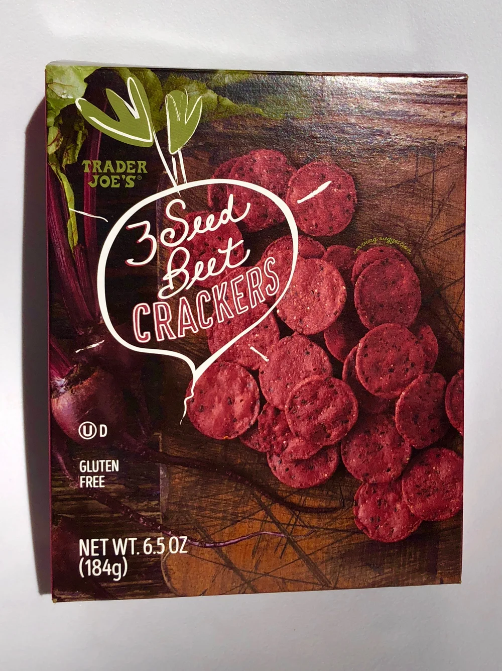 What's in a Snack - Beet Crackers — Transparency of Goods and Foods