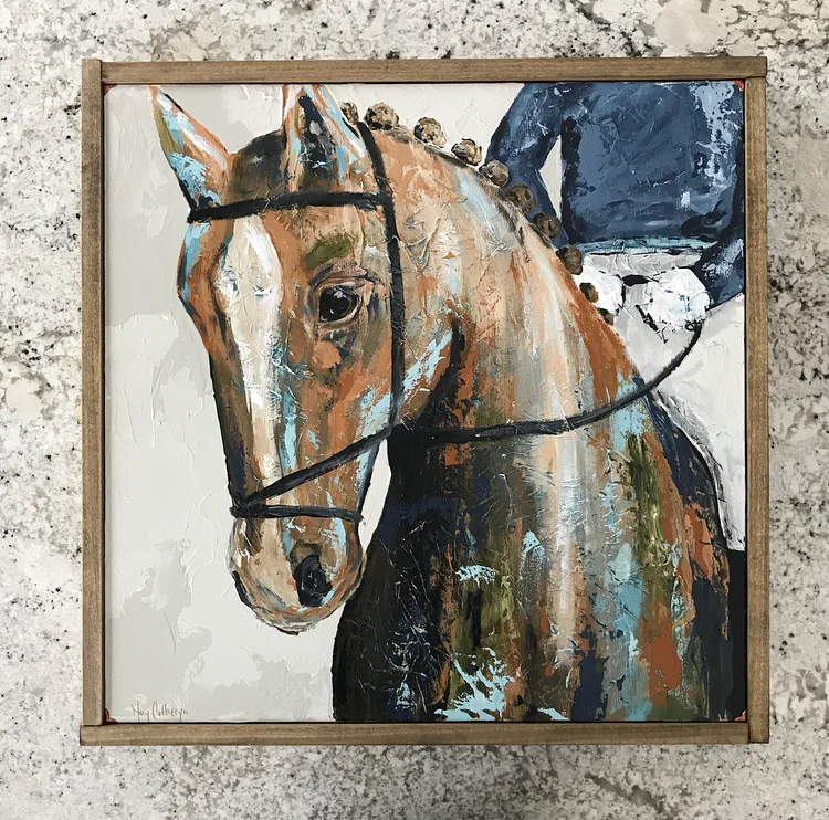 Farmhouse horse art