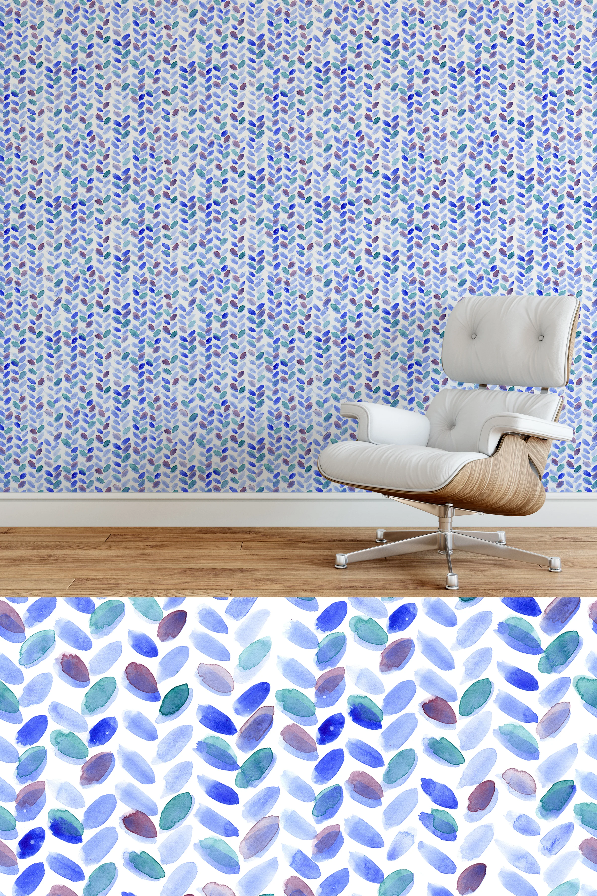 Emily Walker - Herringbone Watercolor