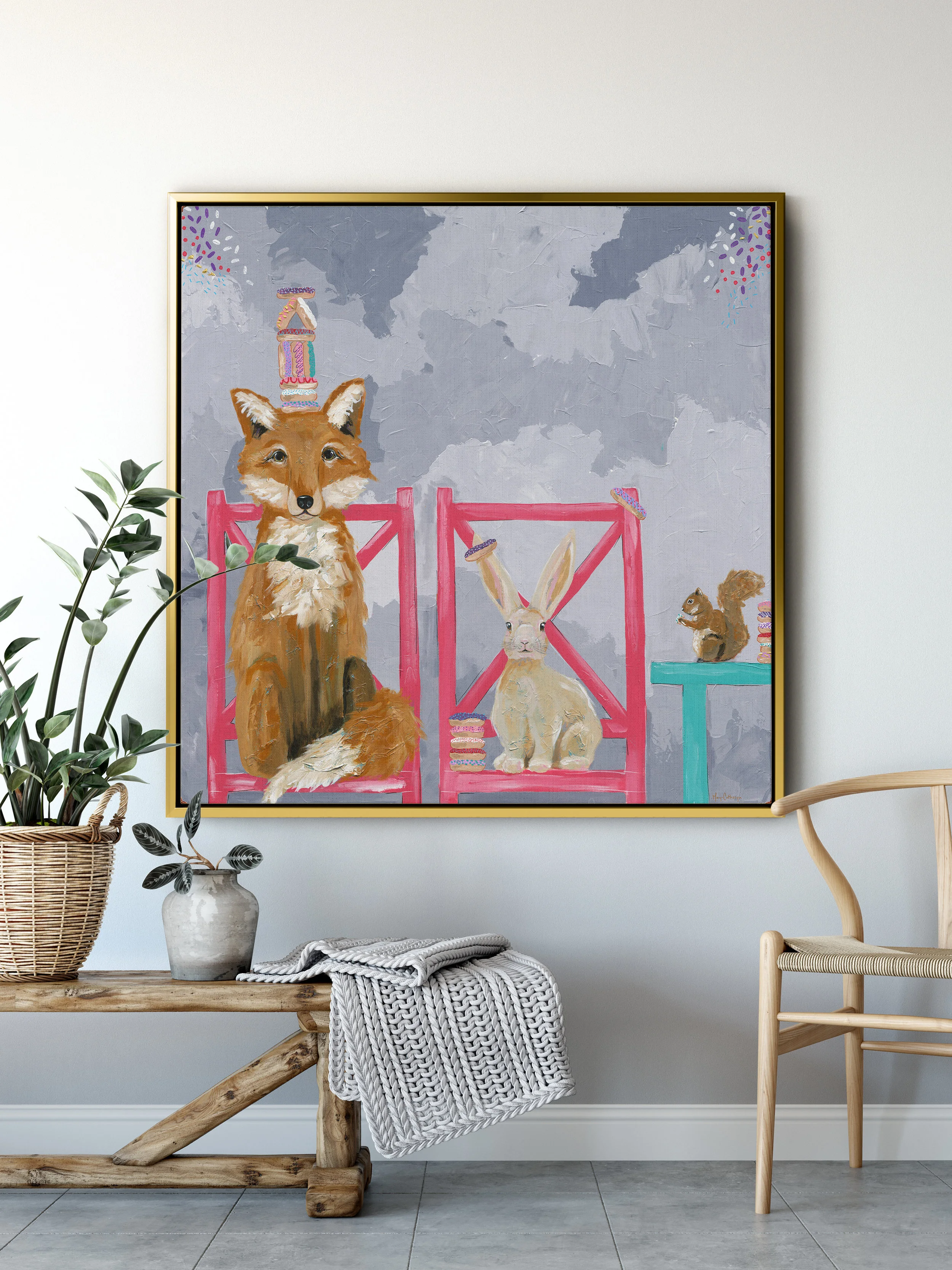 wildlife kids art