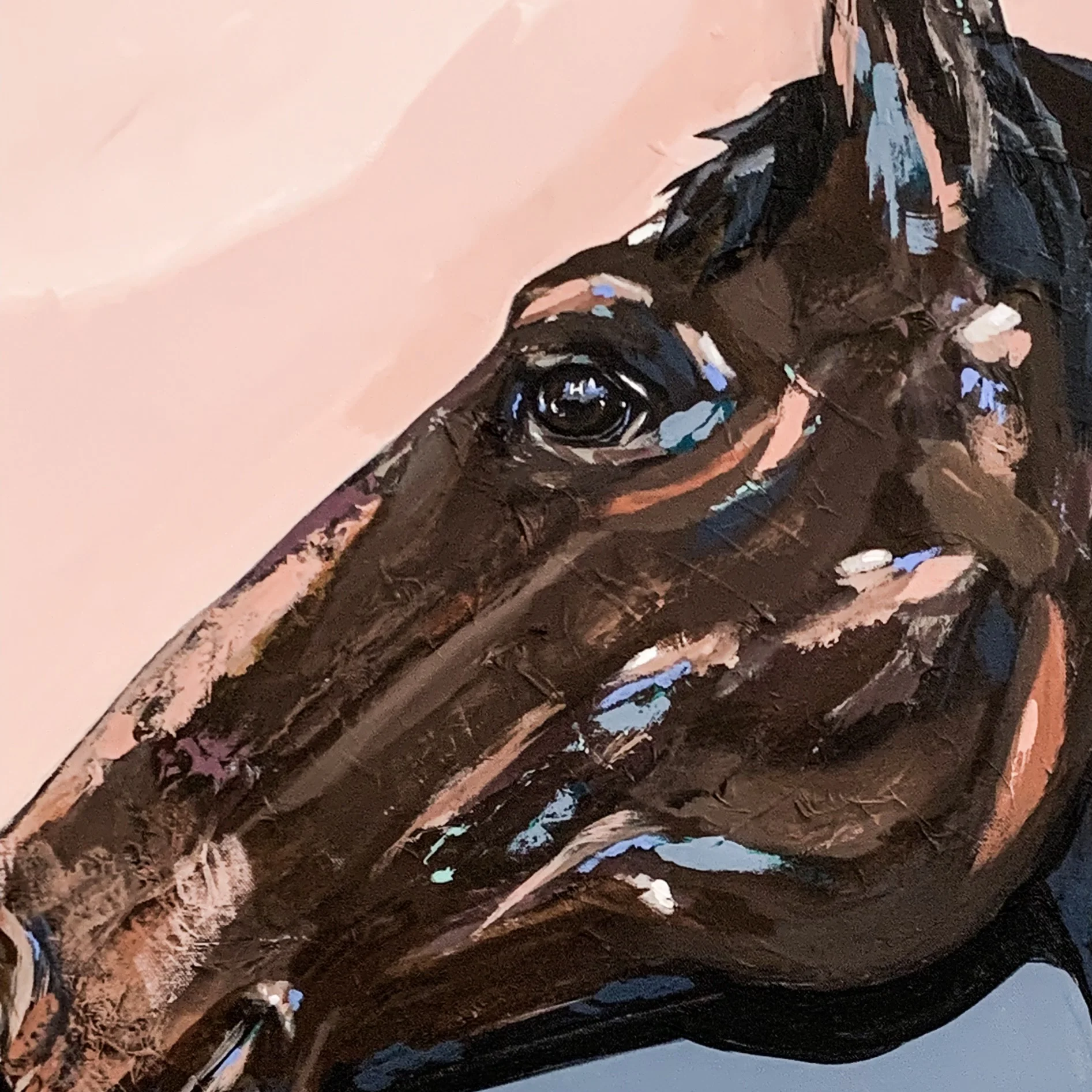 horse painting