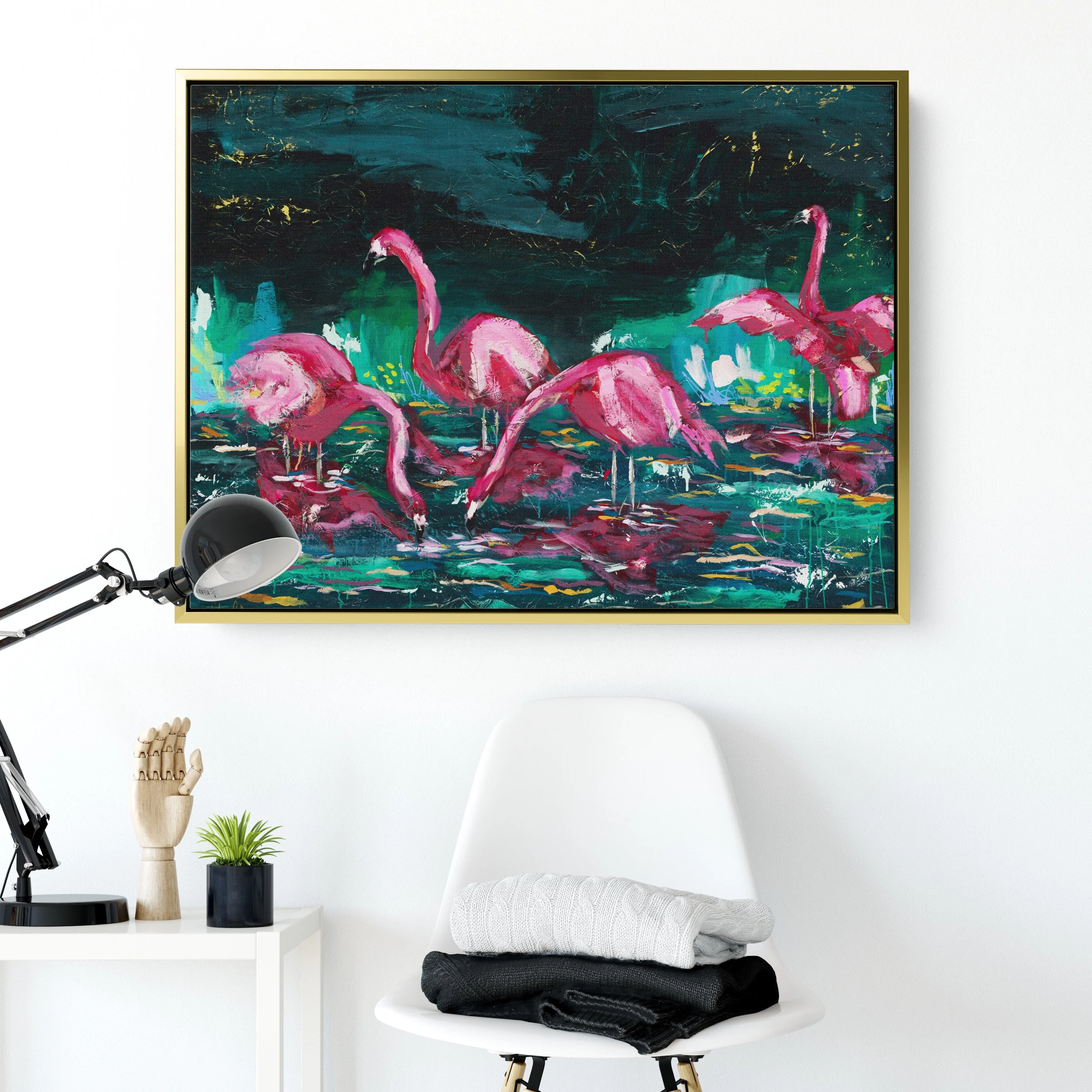 Abstract Flamingo Art (Copy)