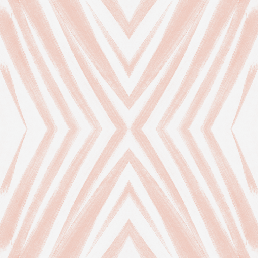 thoughtful dusty pink wallpaper copper corners