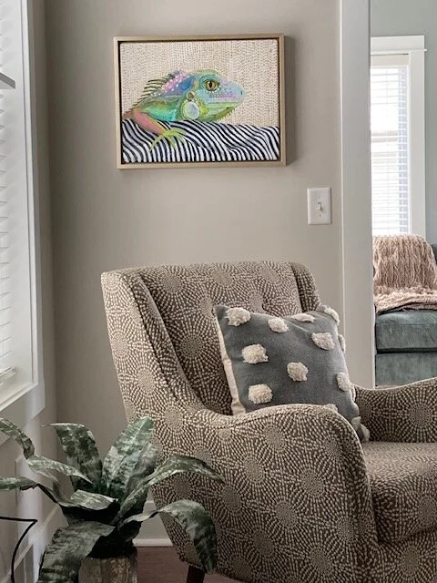 lizard abstract art (Copy)