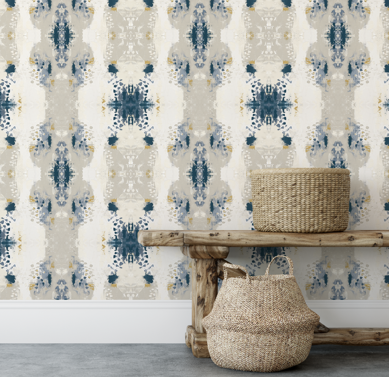 mud room wallpaper