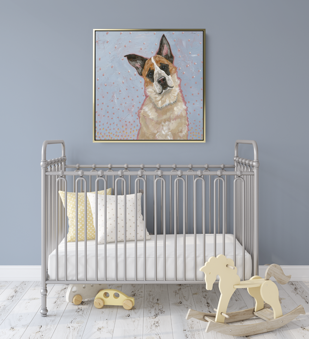 dog lover nursery toddler bedroom