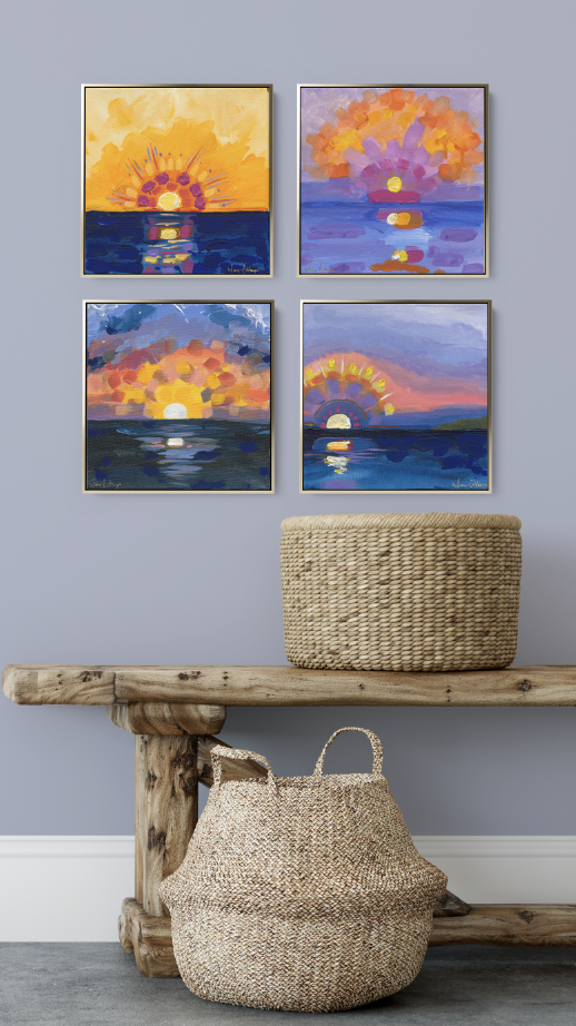 sunrise abstract art (Copy) (Copy)