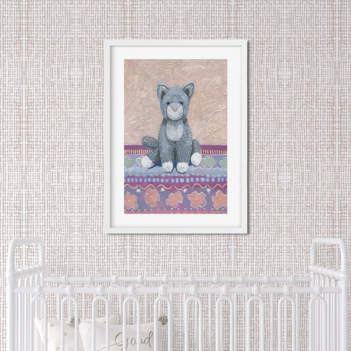 Kitten stuffed animal art jellycat (Copy)