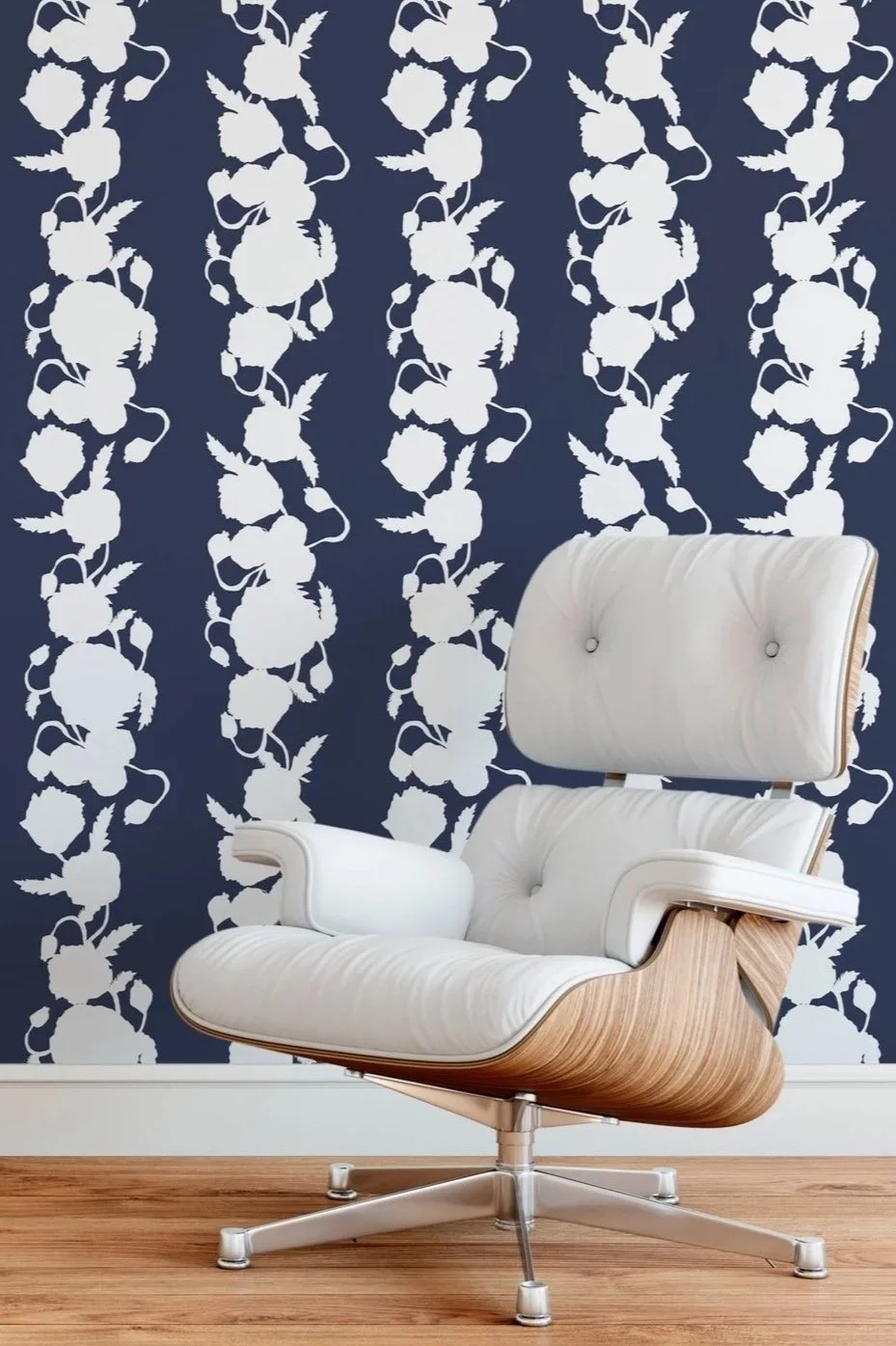 Poppies | Navy
