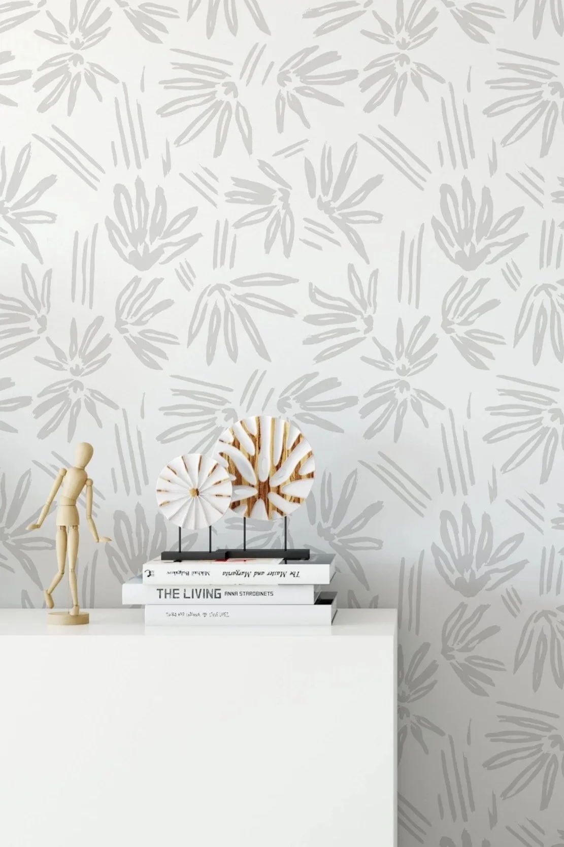 Studio Walls | Gray on White