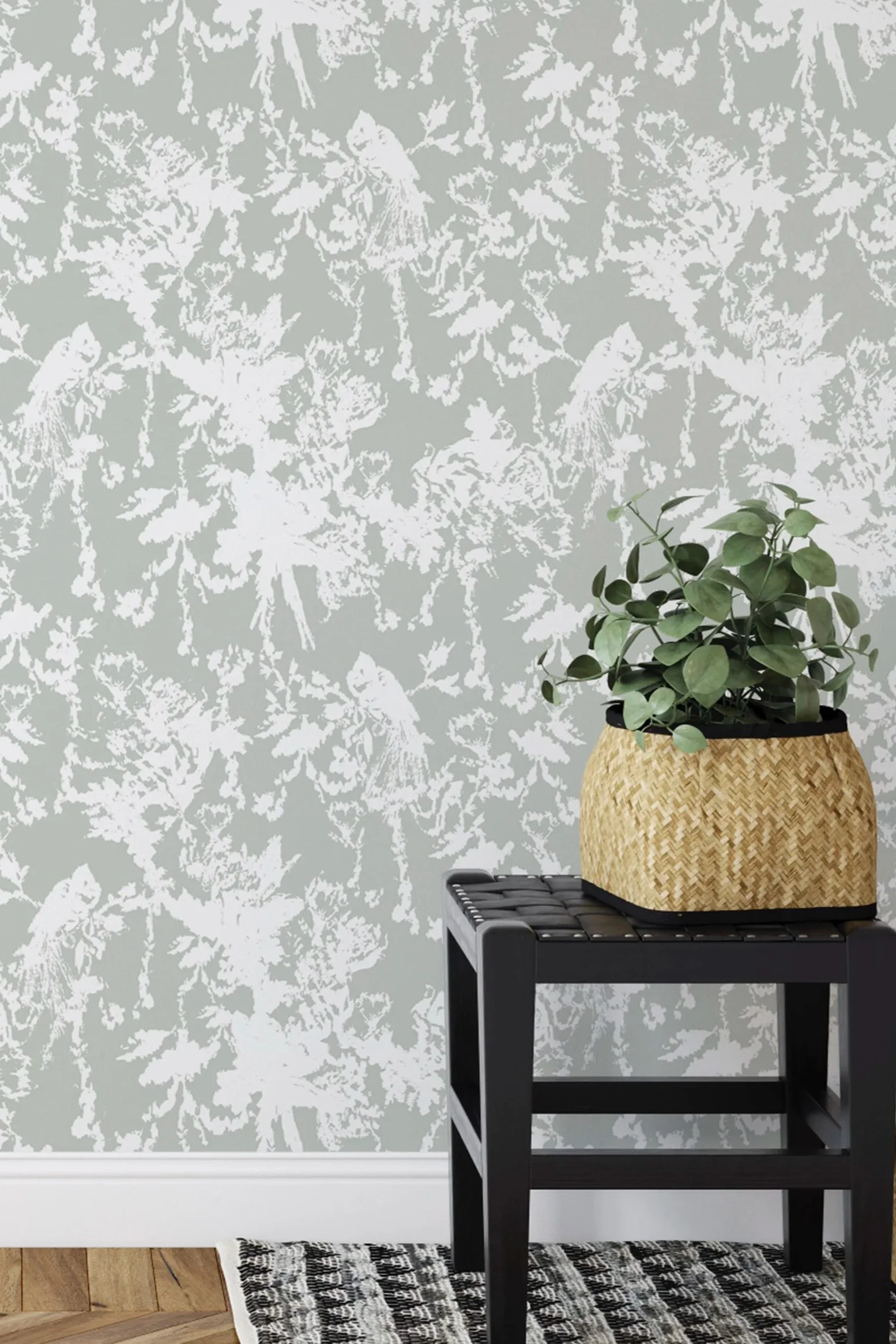 Love Birds | Green Gray