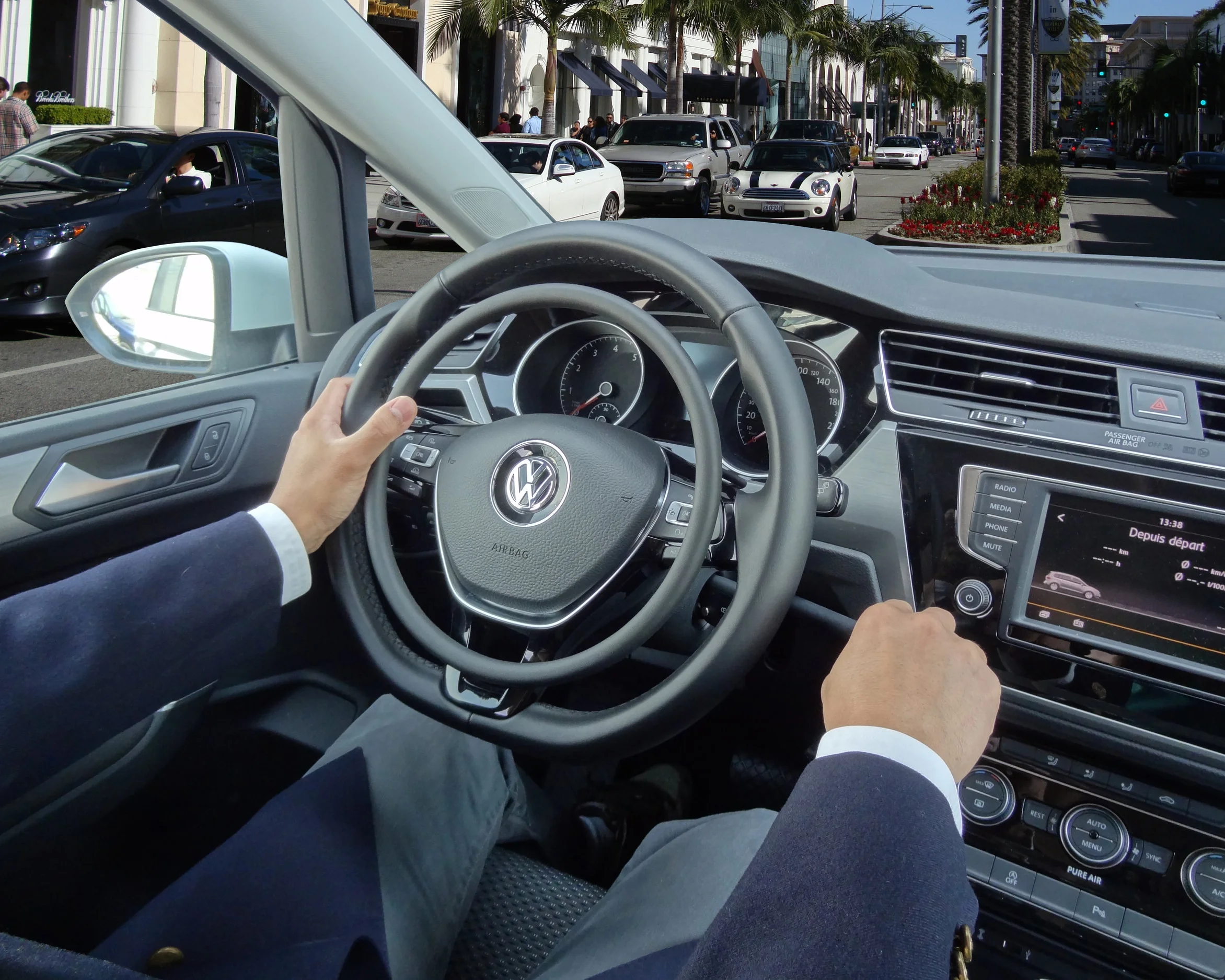 Driving without pedals