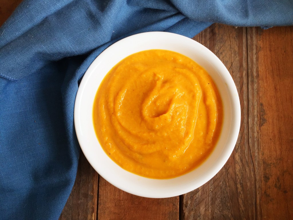 Ginger Butternut &amp; Sweet Potato Soup (Gluten Free, Paleo, AIP) 