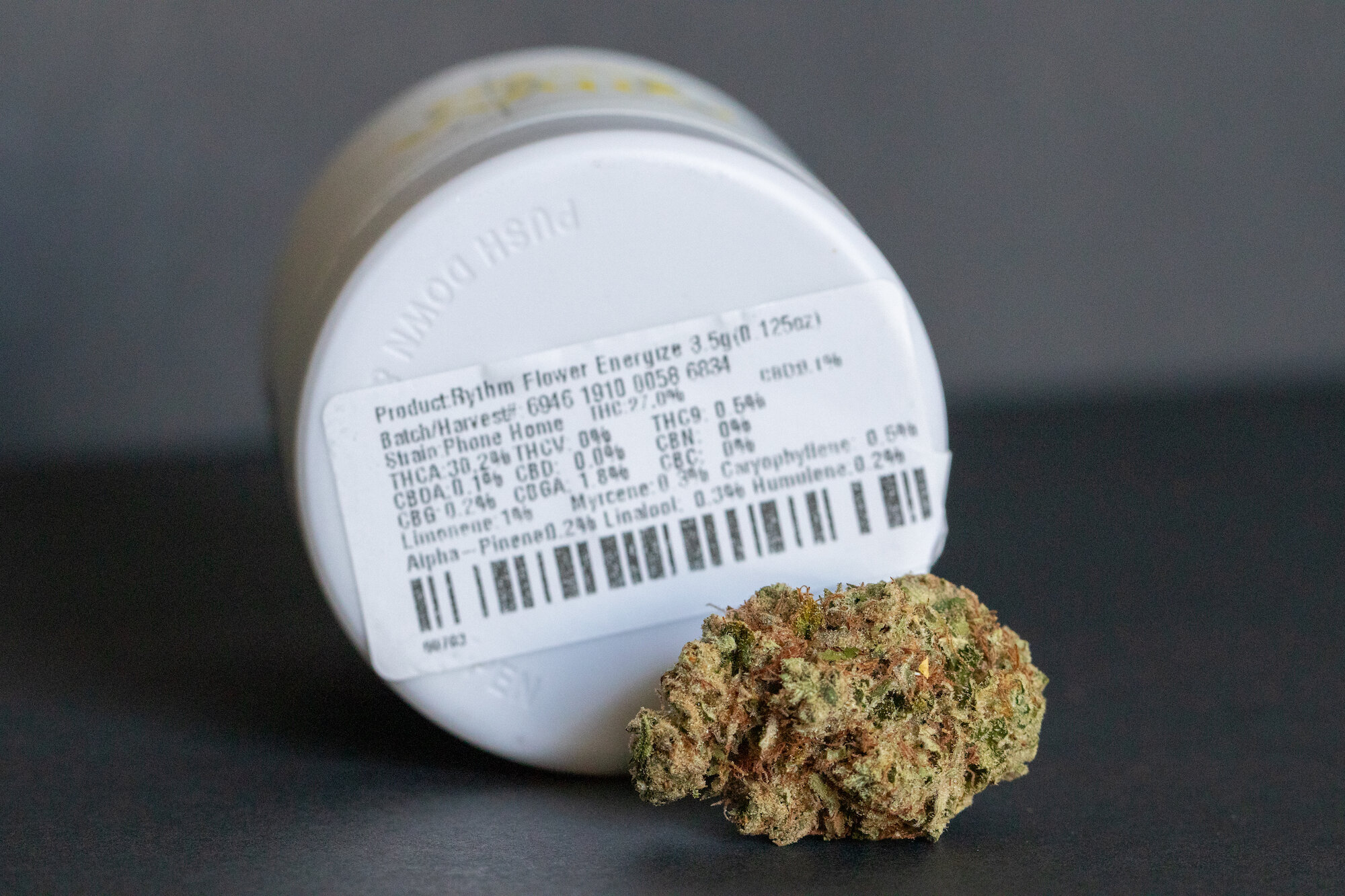 Rise Phone Home with Terpene Profile Label