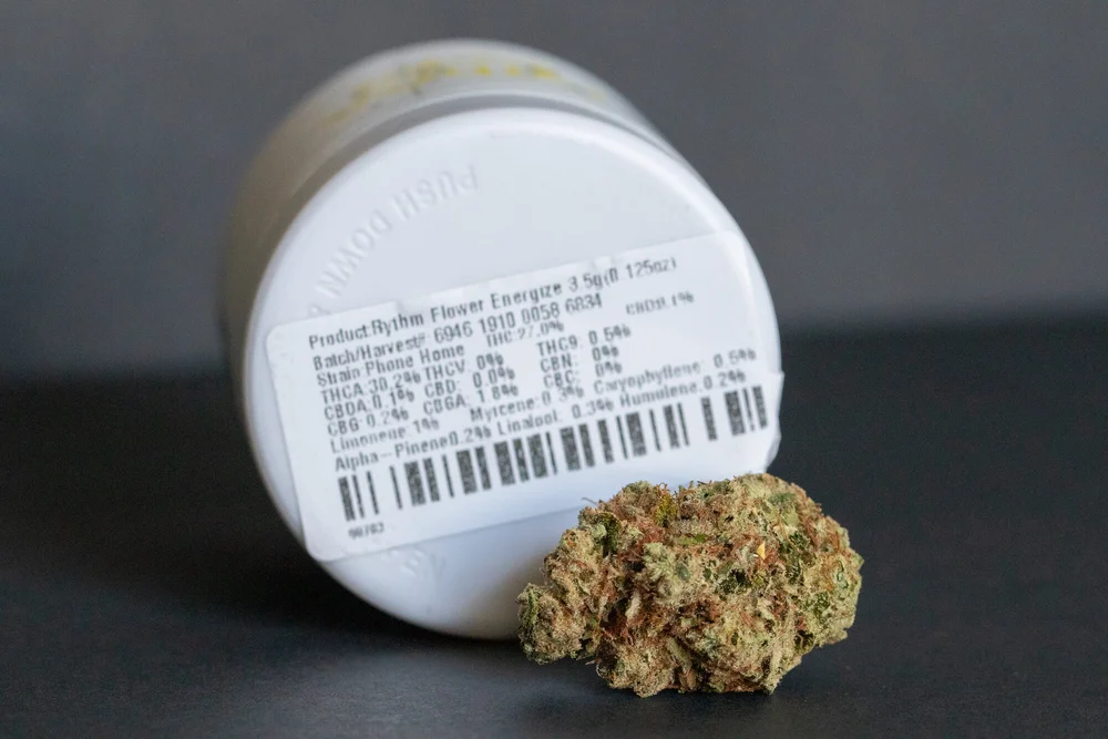 Rise Phone Home with Terpene Profile Label