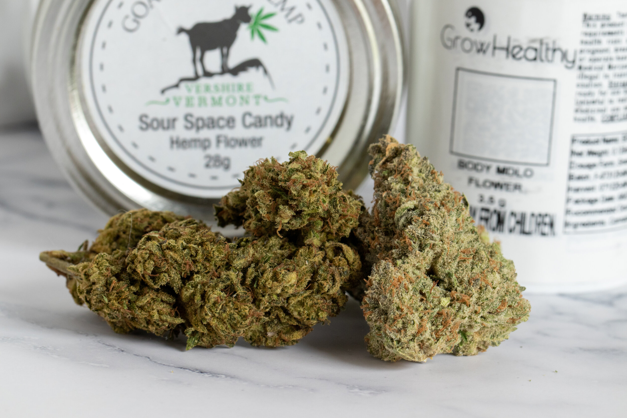 Goat Ridge Hemp CBD Flower and Grow Healthy THC Flower