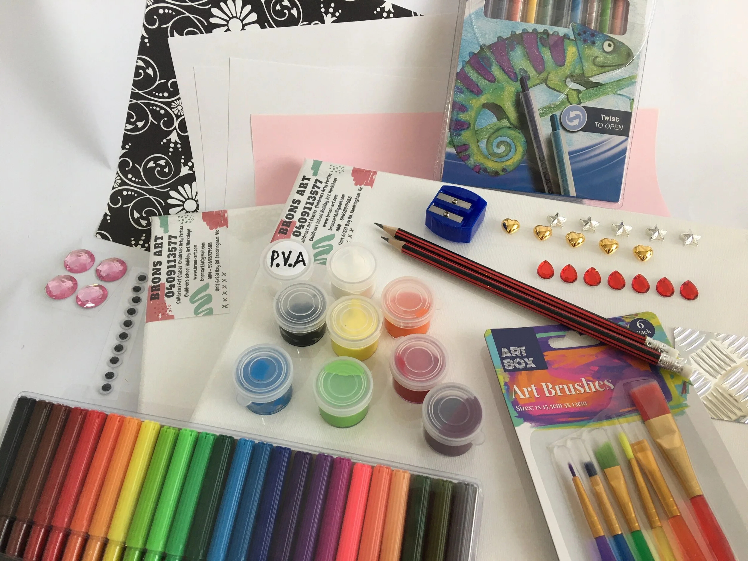 order online art packs in Bayside Melbourne for kids art activities at home