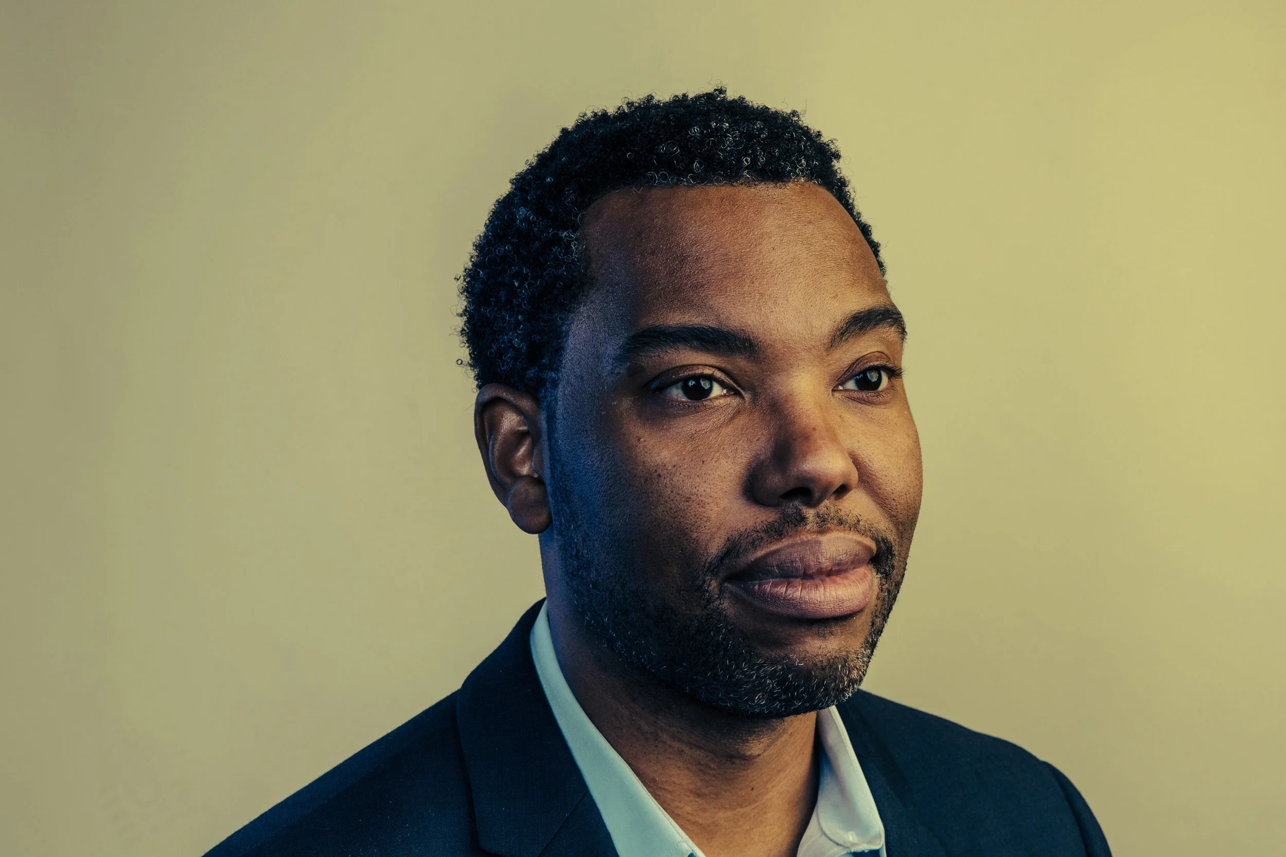 Ta-Nehisi Coates photographed by Bryan Stevenson for Time Magazine