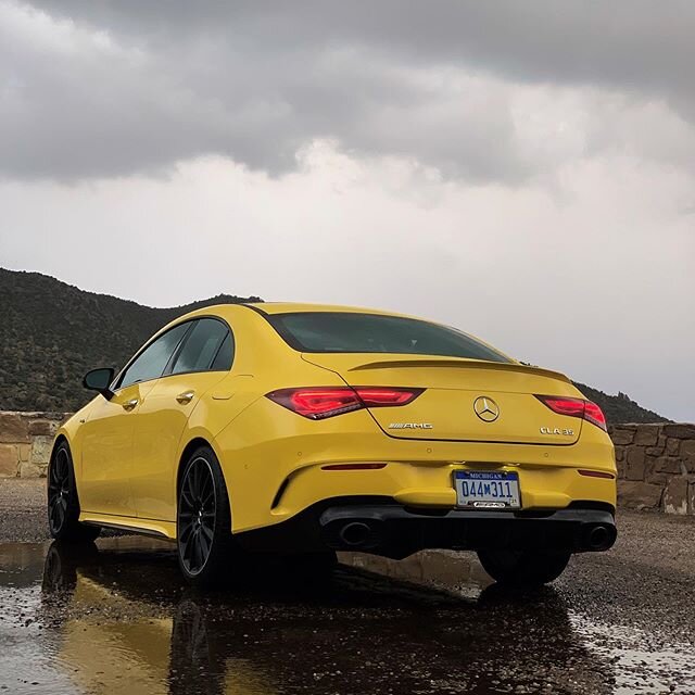 Even in the rain the new 2020 Mercedes-AMG CLA 35 is pretty spicy... #MBPressDrive
#MercedesAMG