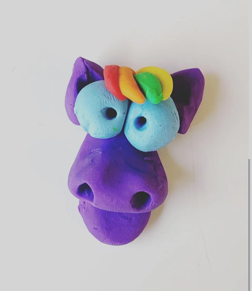 Seeing as it is #flashbackfriday, I thought I would share artwork I created as a means to calm my mind. Meet Malleable, he can fit in my pocket, and is the size of my thumb.

Created as a coping mechanism, Malleable makes for the best fidget toy. Due