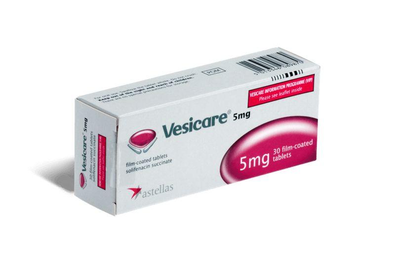 VESICARE 5 mg filmtabletta