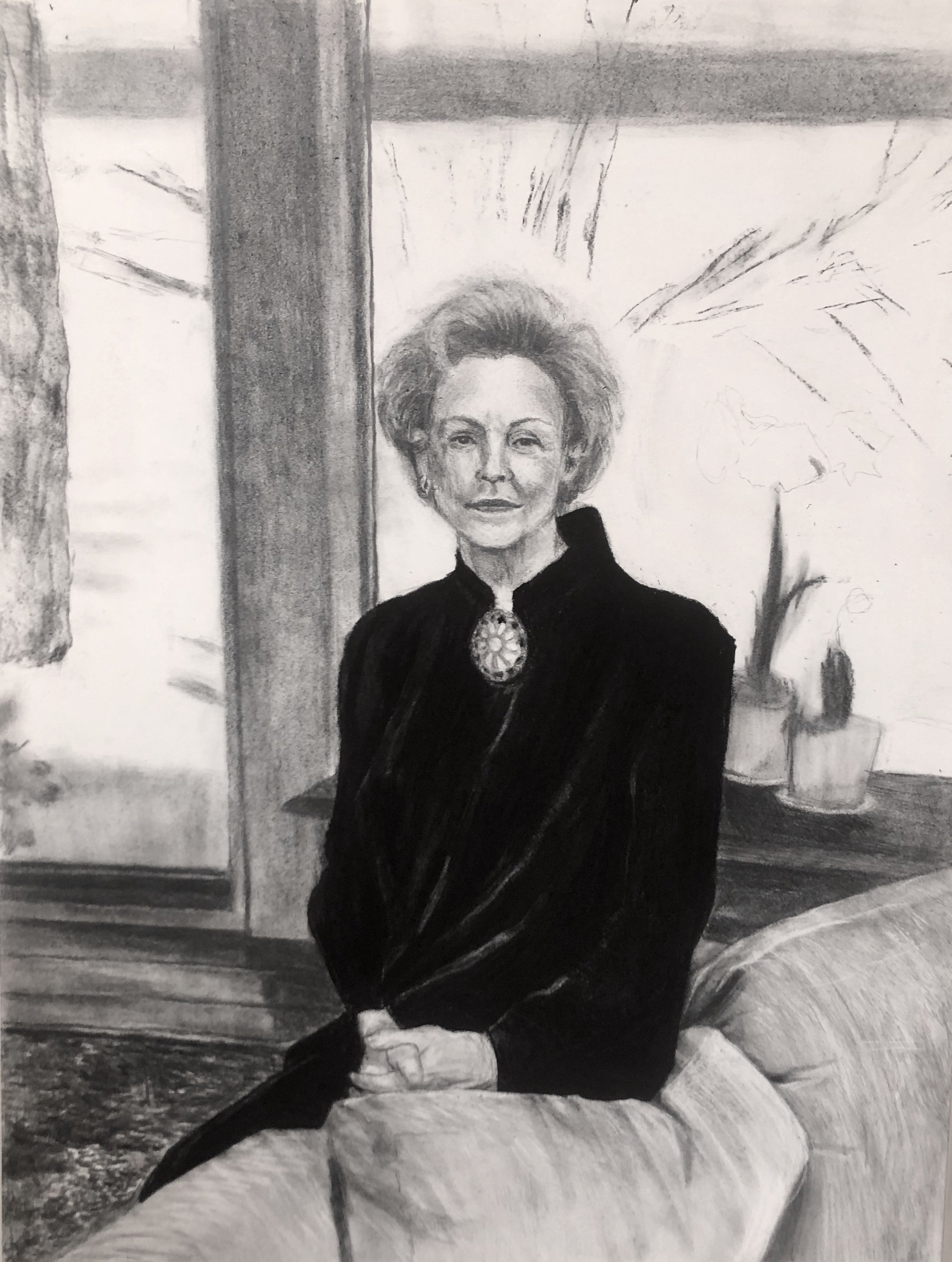 Commissioned Portrait of Marjorie Benton