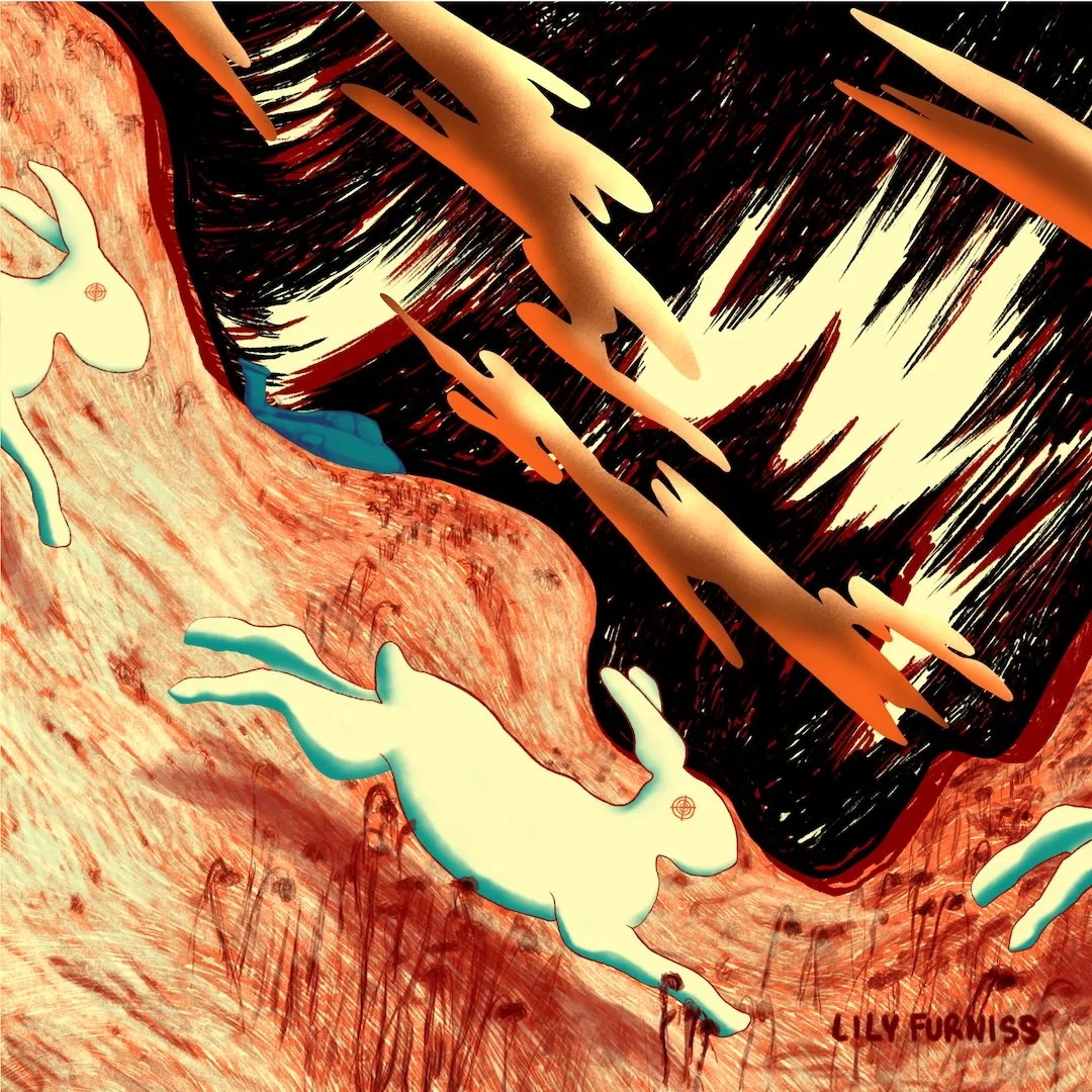 mindbending-rabbits-target-eyes-racing-down-textured-hill-mark-making.jpg