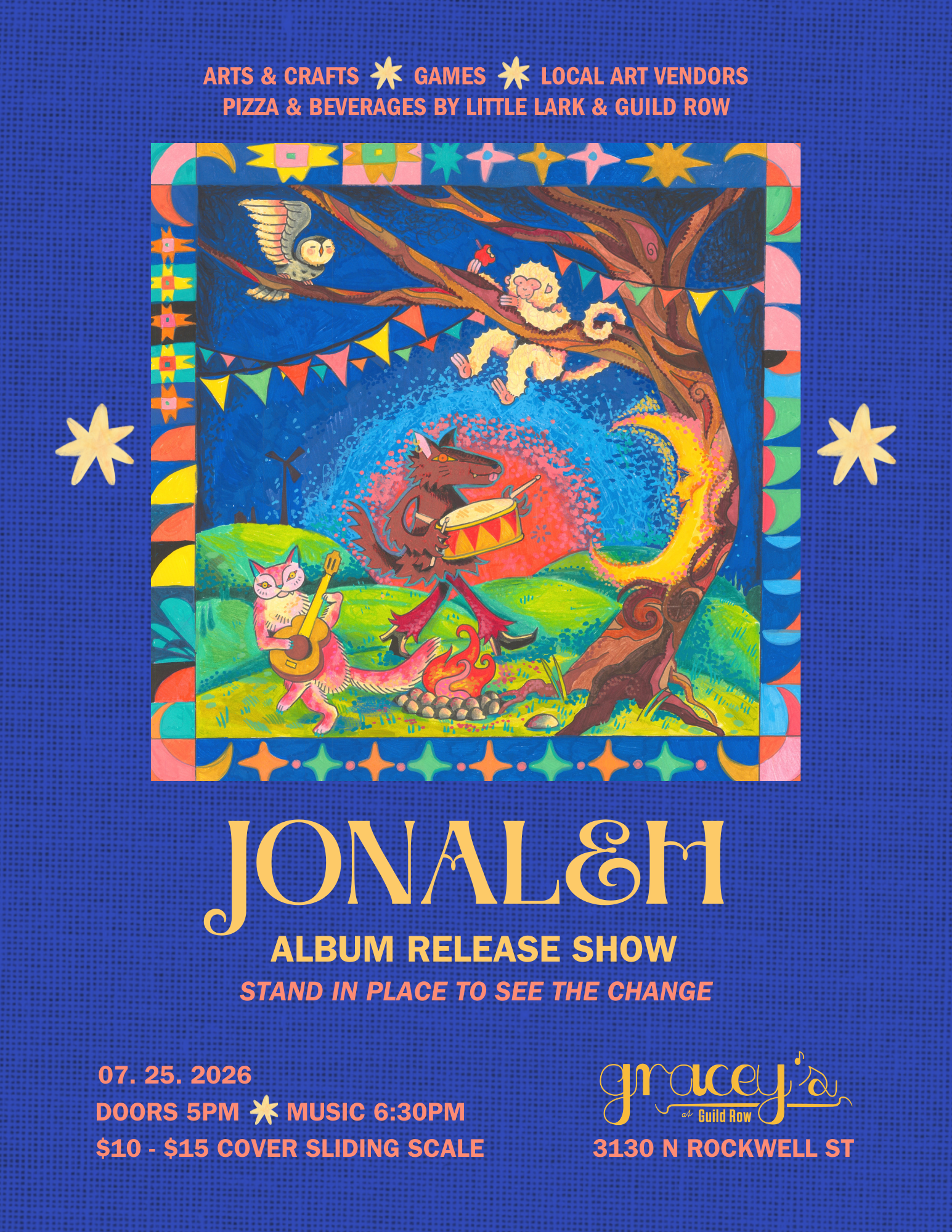 Jonaleh Album Release Poster