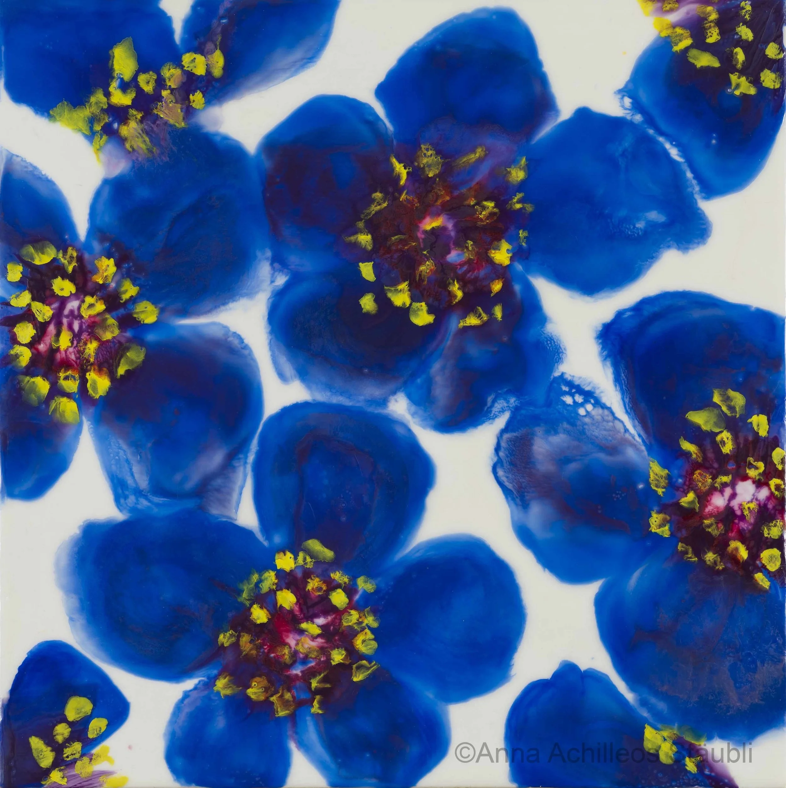 Encaustic 40x40 cm