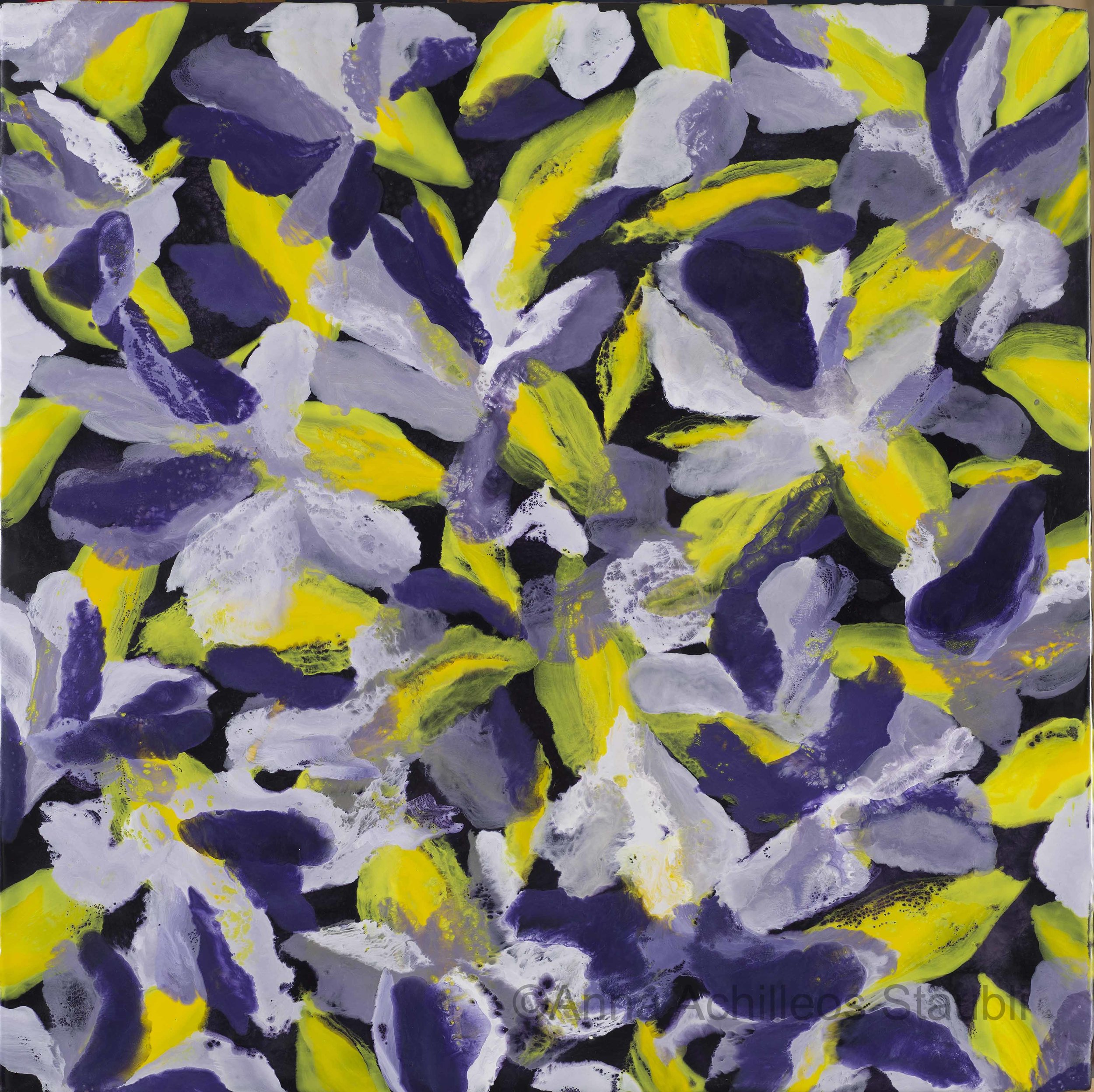 Encaustic 50x50 cm