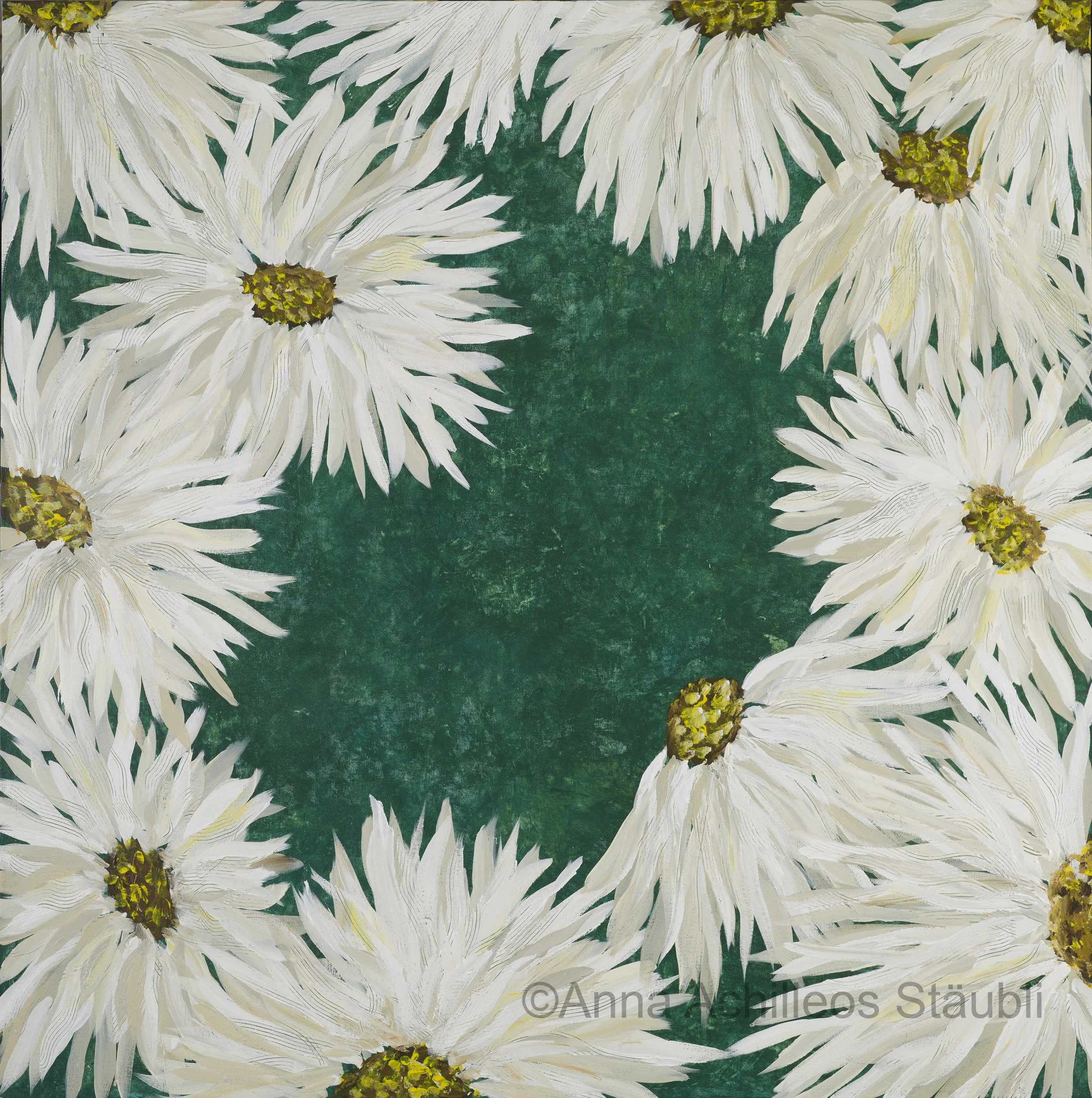 Acrylic Mixed Media 120x120 cm