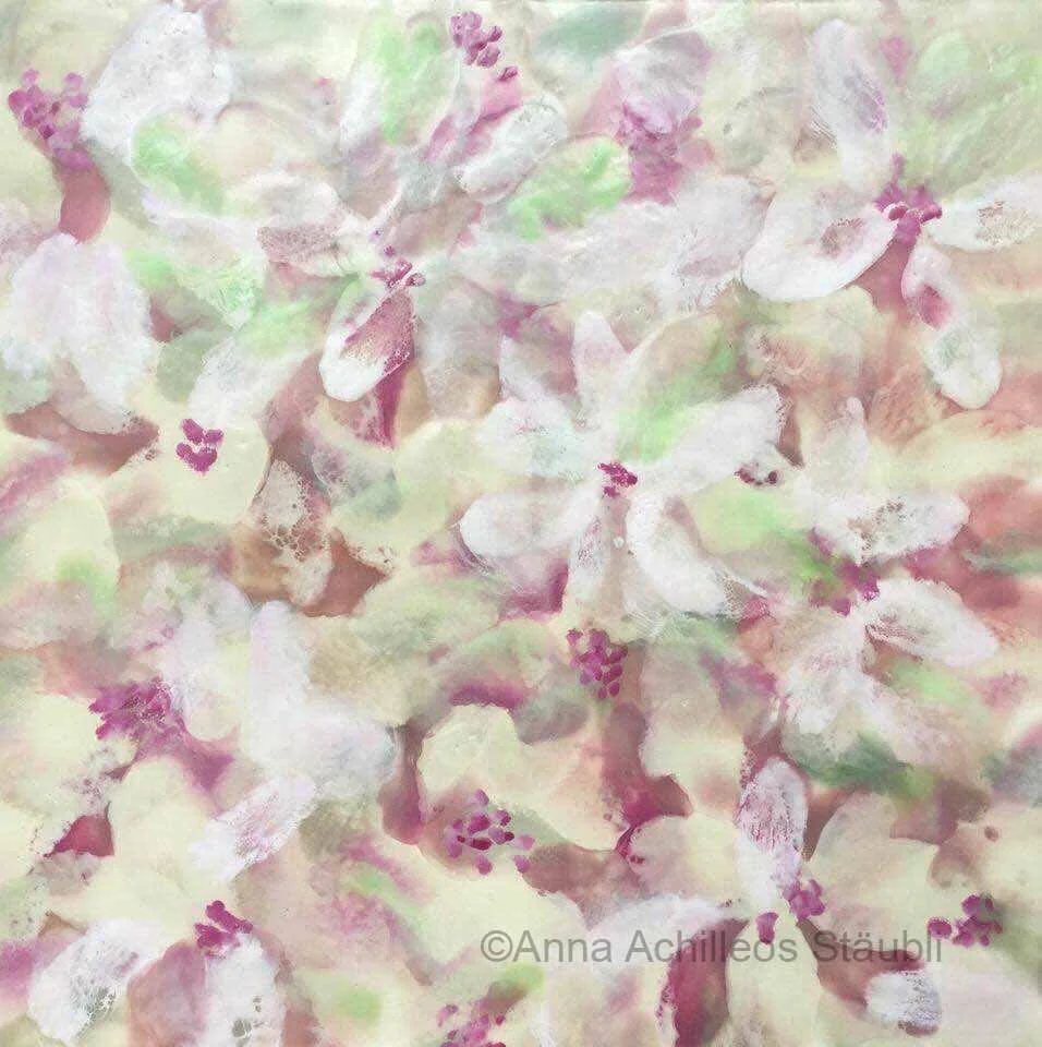 Encaustic 30x30 cm
