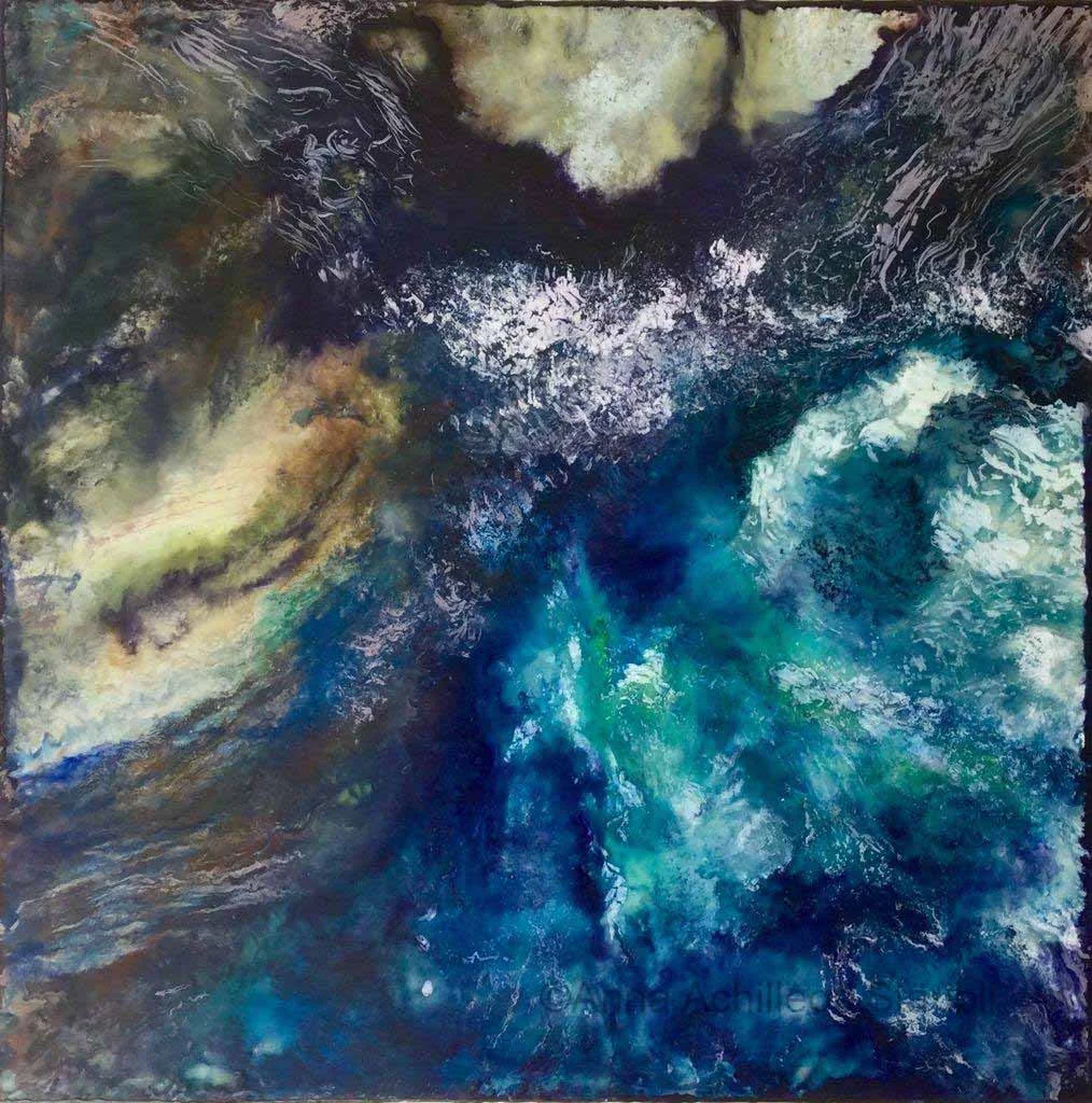 Encaustic 50x50 cm