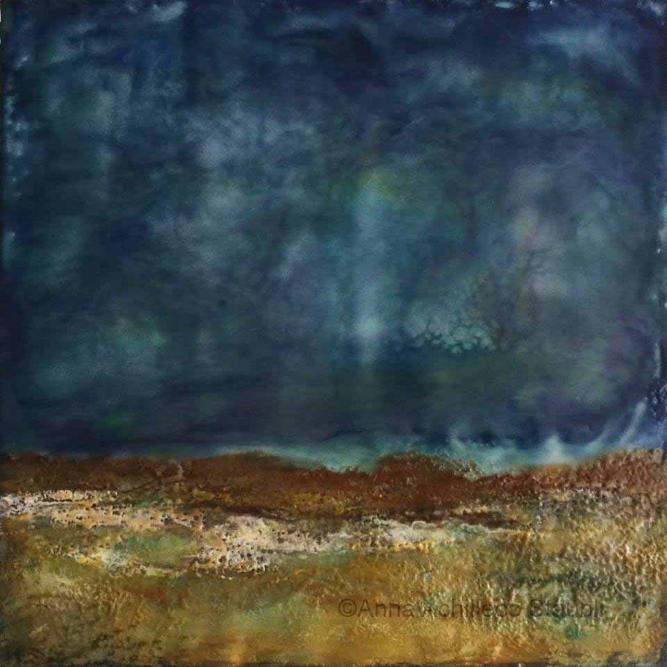 Encaustic 40x40 cm