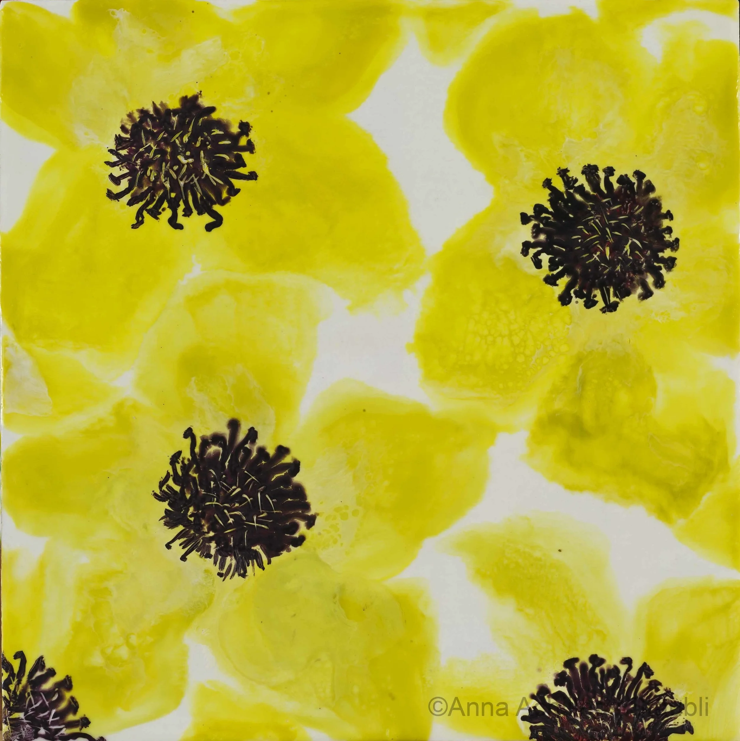 Encaustic 40x40 cm
