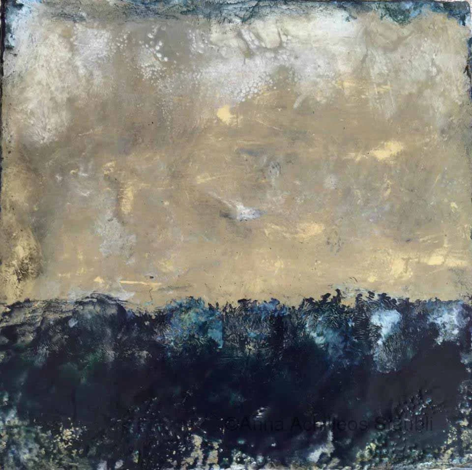 Encaustic 40x40 cm