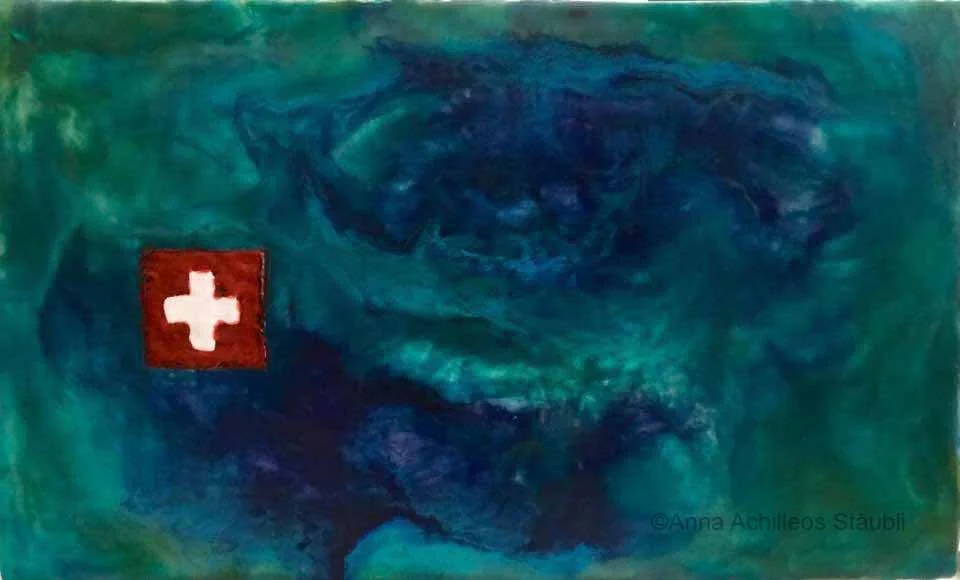 Encaustic 30x60 cm