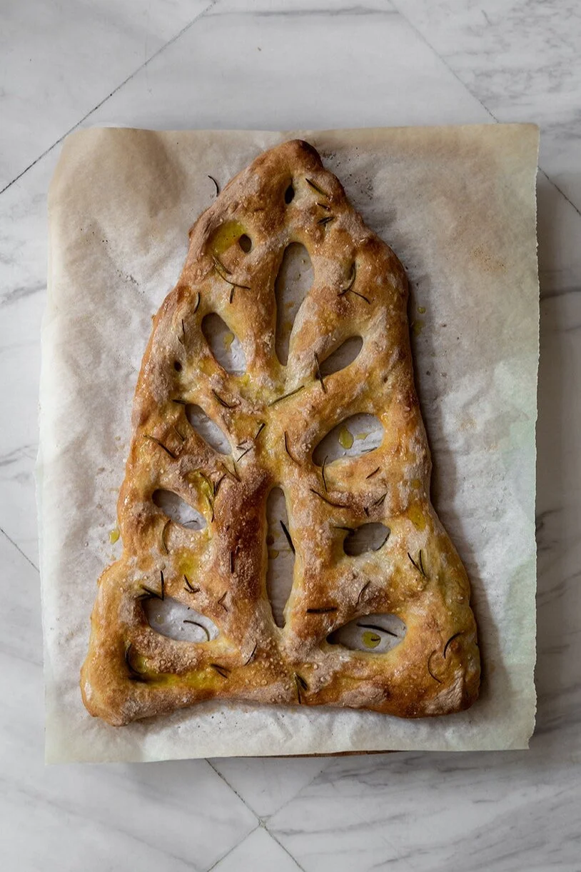 Fougasse W Rosemary Fleur De Sel Am Foodstyling Alexandra