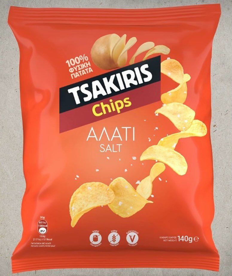a long awaited project is finally out in stores... the new packaging of Tsakiris Chips!

We shot with real potatoes at a real photoshoot with real chips for the total variety of flavors and types of products. 

With the amazing @panteliszervos and va