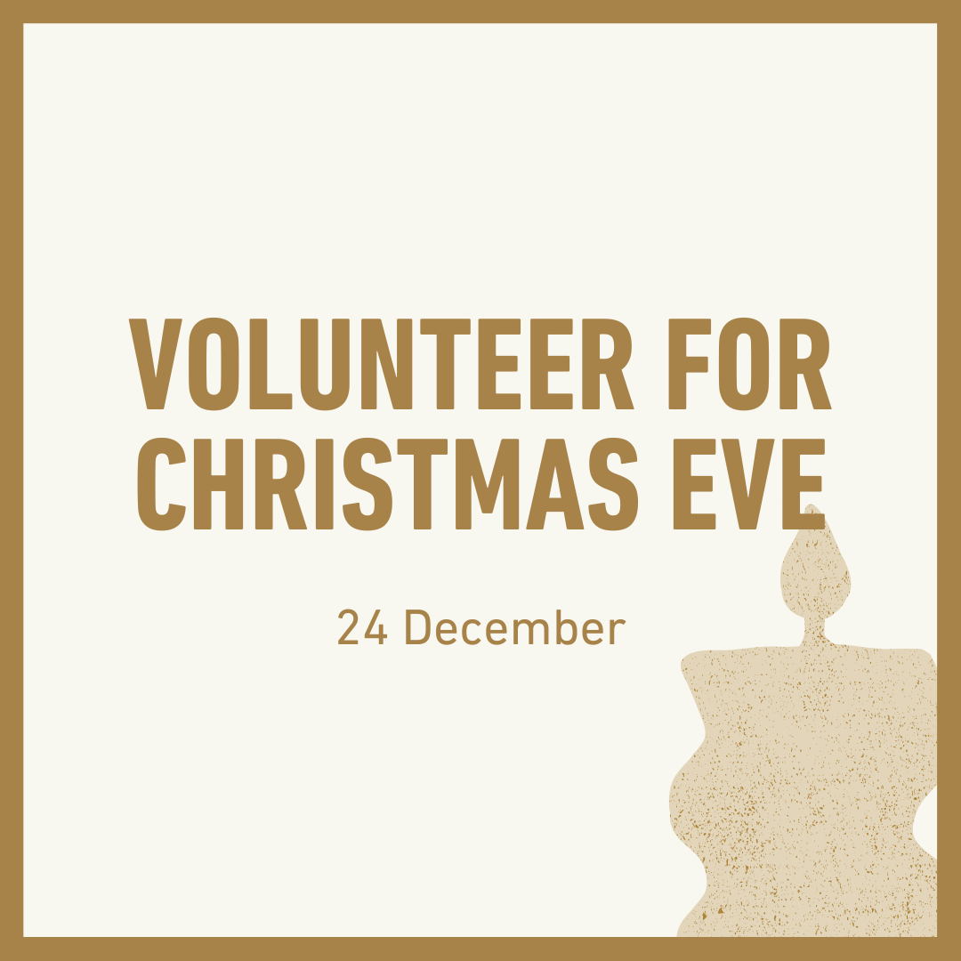 Volunteer for our Christmas Eve service