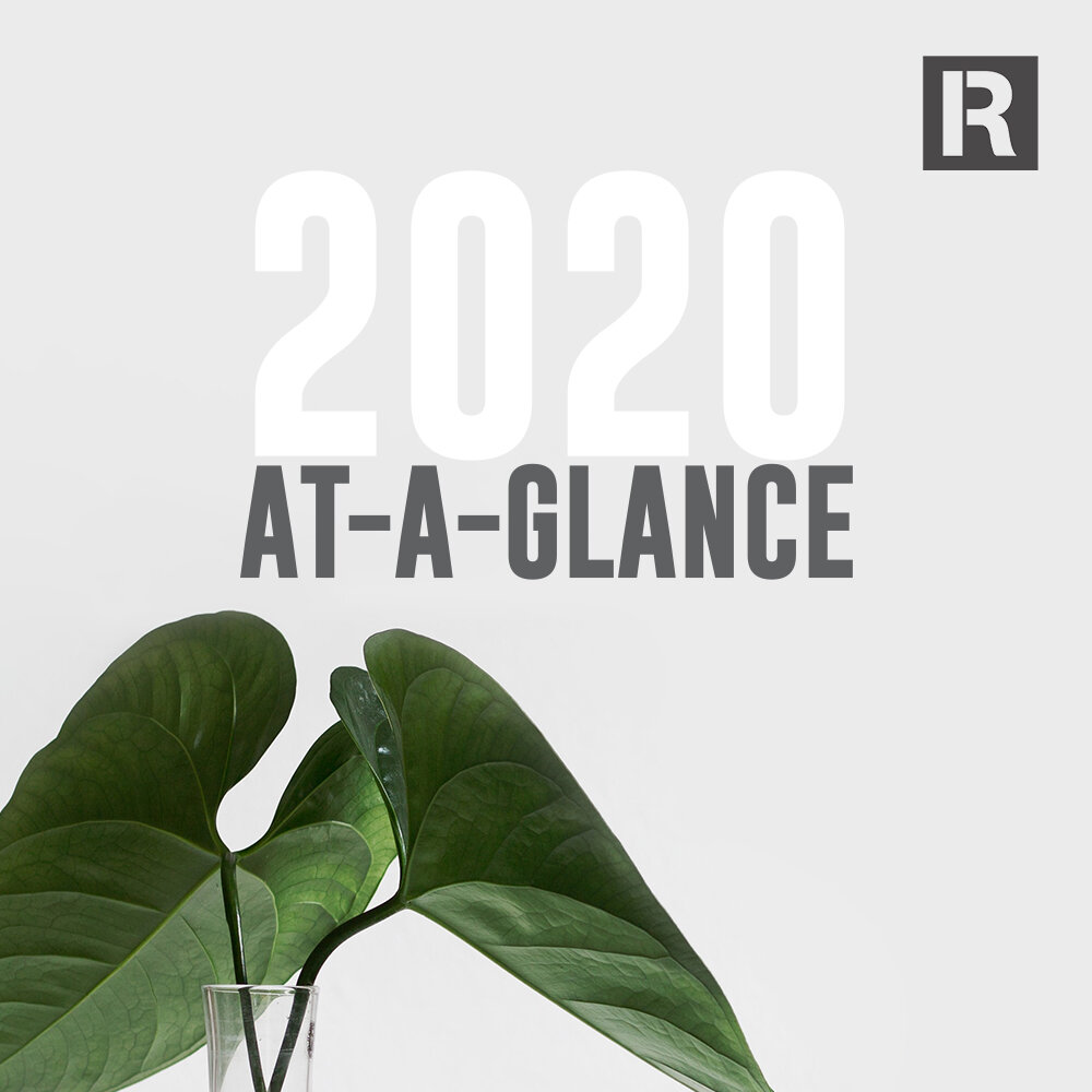 2020 At-A-Glance Calendar